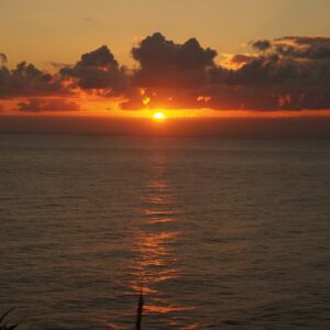 日本で一番遅いの夕日 日本で一番遅いの夕日