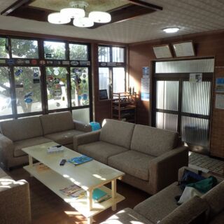 よしまる荘のリビング よしまる荘のリビング