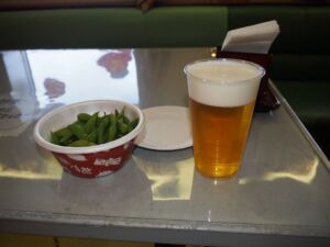 船内で一杯 船内で一杯