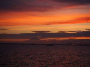 復路 夕景 復路 夕景